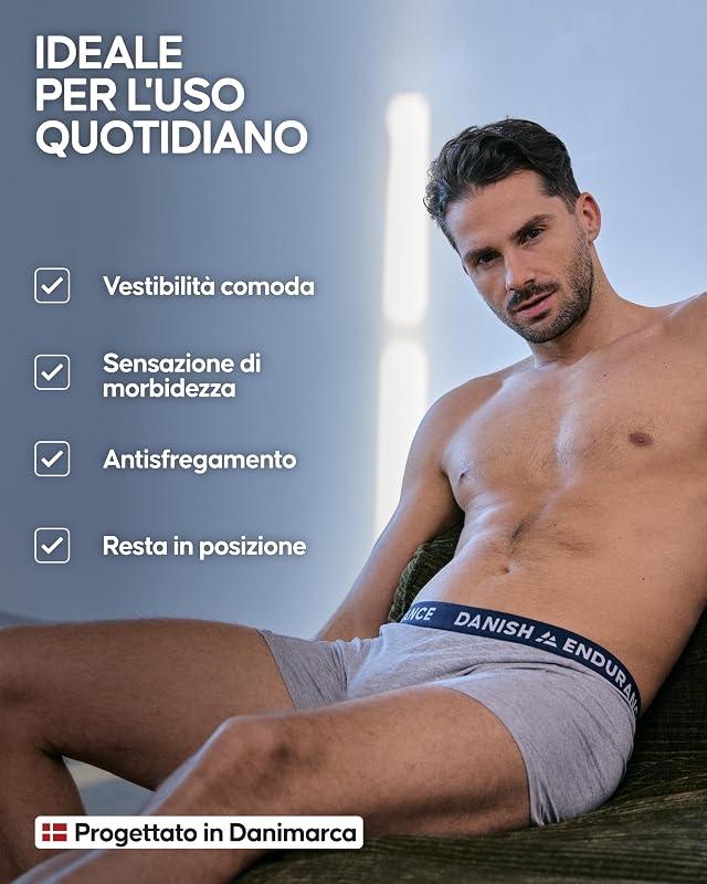 Boxer Uomo Cotone, 3 o 10 Paia, Multicolore (4xblu Marino, 3X Blu Marino/Bordeaux, 3xgrigio/Blu Marino), L