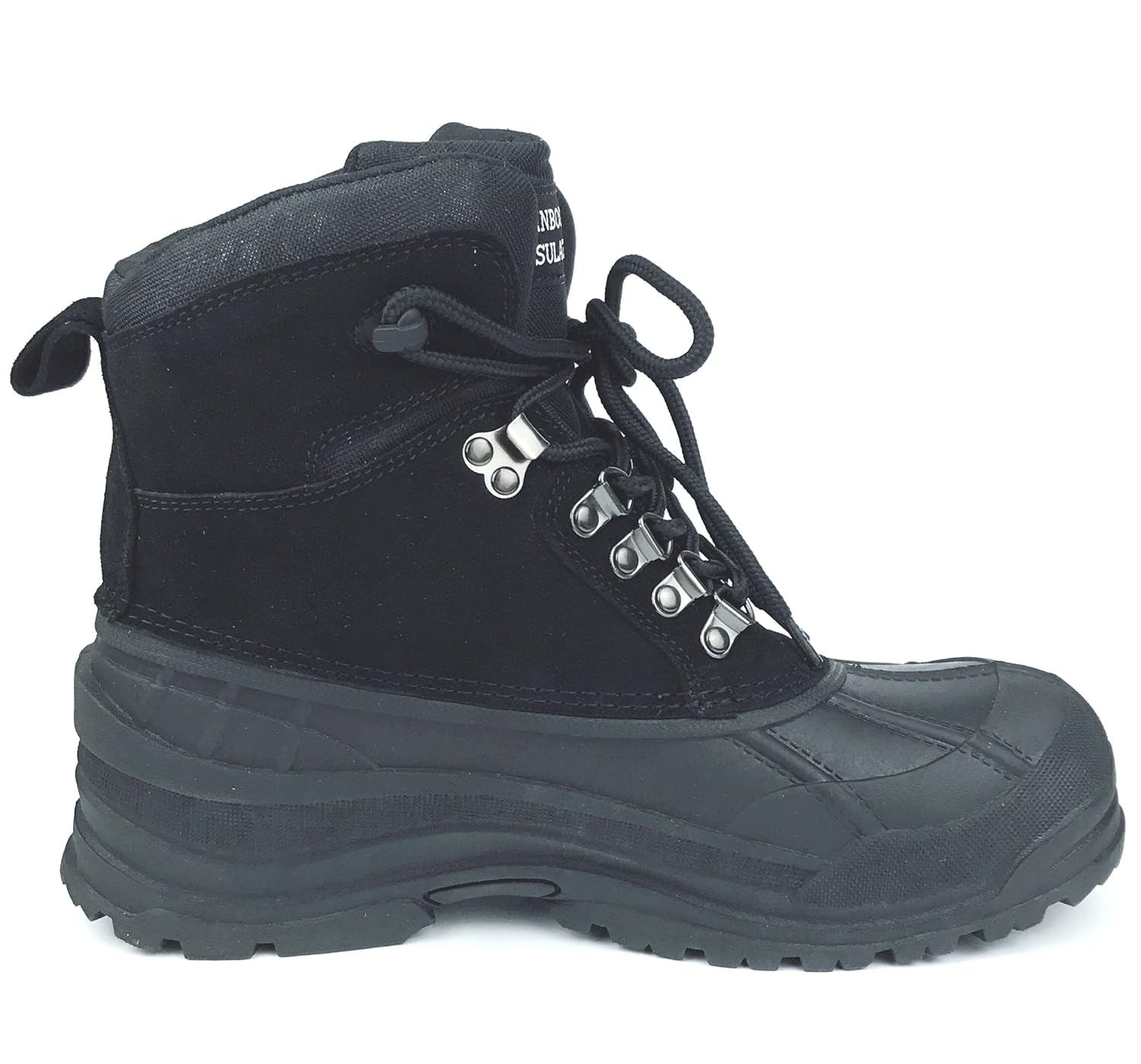 labo leather waterproof winter duck snow boots