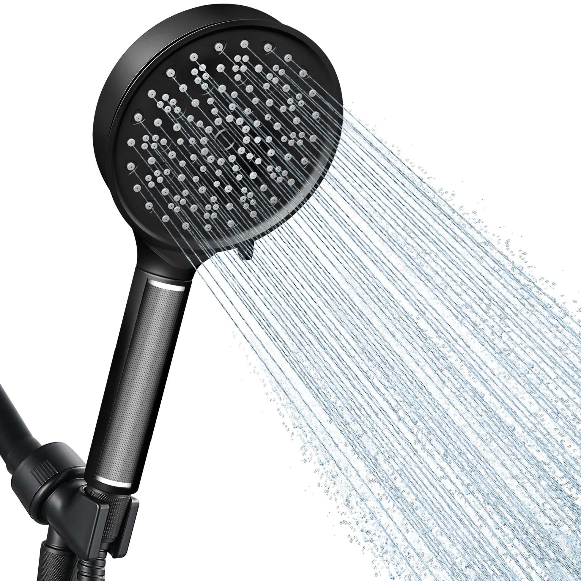 Photo 1 of **SELLING FOR PARTS**Cobbe Handheld Filtered Shower Head - Filters >99% Chlorine - Advanced 2.0 Carbon System - Water Softening Beads for Hard Water - Relieves Dry, Itchy Skin - Matte Black