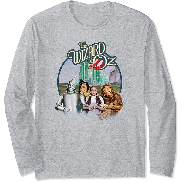 “ THE WIZARD OF OZ ” PRINT SWEAT SHIRT Amazon.com: The Wizard of Oz Off to Emerald City Sweatshirt