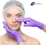 Meditrade Nitrile Viola Examination Gloves Large 8-85 Violet Powderfree view 9