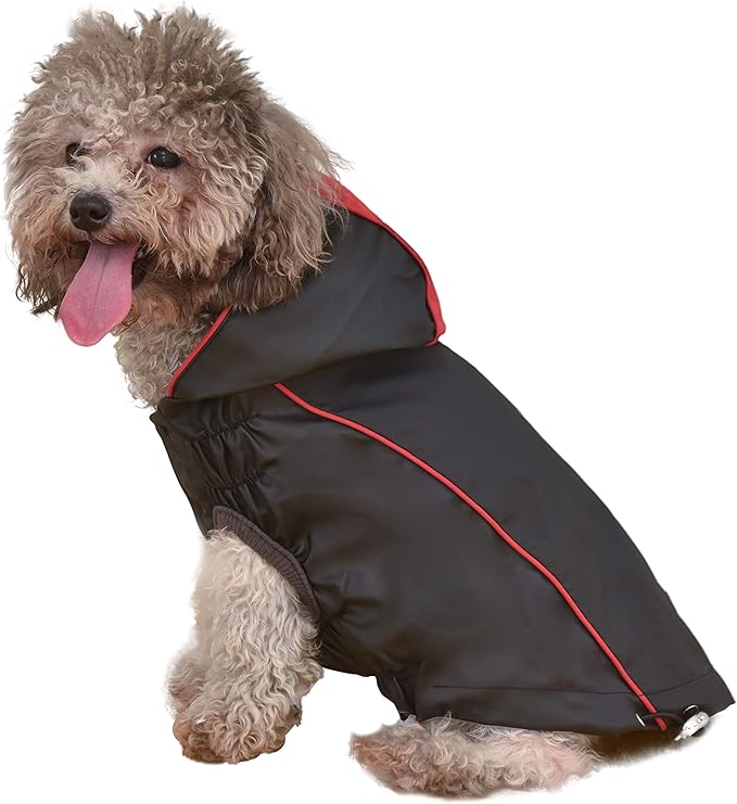 amazon dog raincoat with hood