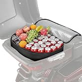 KEMIMOTO Upgraded Rear Pack Cooler Liner Bag, Keeps Cold &amp; Hot 7.5H | Fresh 10H, Leakproof EVA Insulated Motorcycle Bag for Drinks &amp; Food Fits for Touring CVO Trike 1993-2025 (Insulated Cooler)