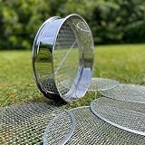 Selections Stainless Steel Garden Potting Bonsai Compost Soil Sieve with 5 view 2
