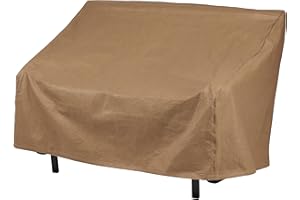 Duck Covers Essential Water-Resistant 51 Inch Bench Cover, Patio Furniture Covers