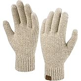 FZ FANTASTIC ZONE Womens Winter Warm Touchscreen Gloves Thermal Knit Cold Weather Gloves for Women