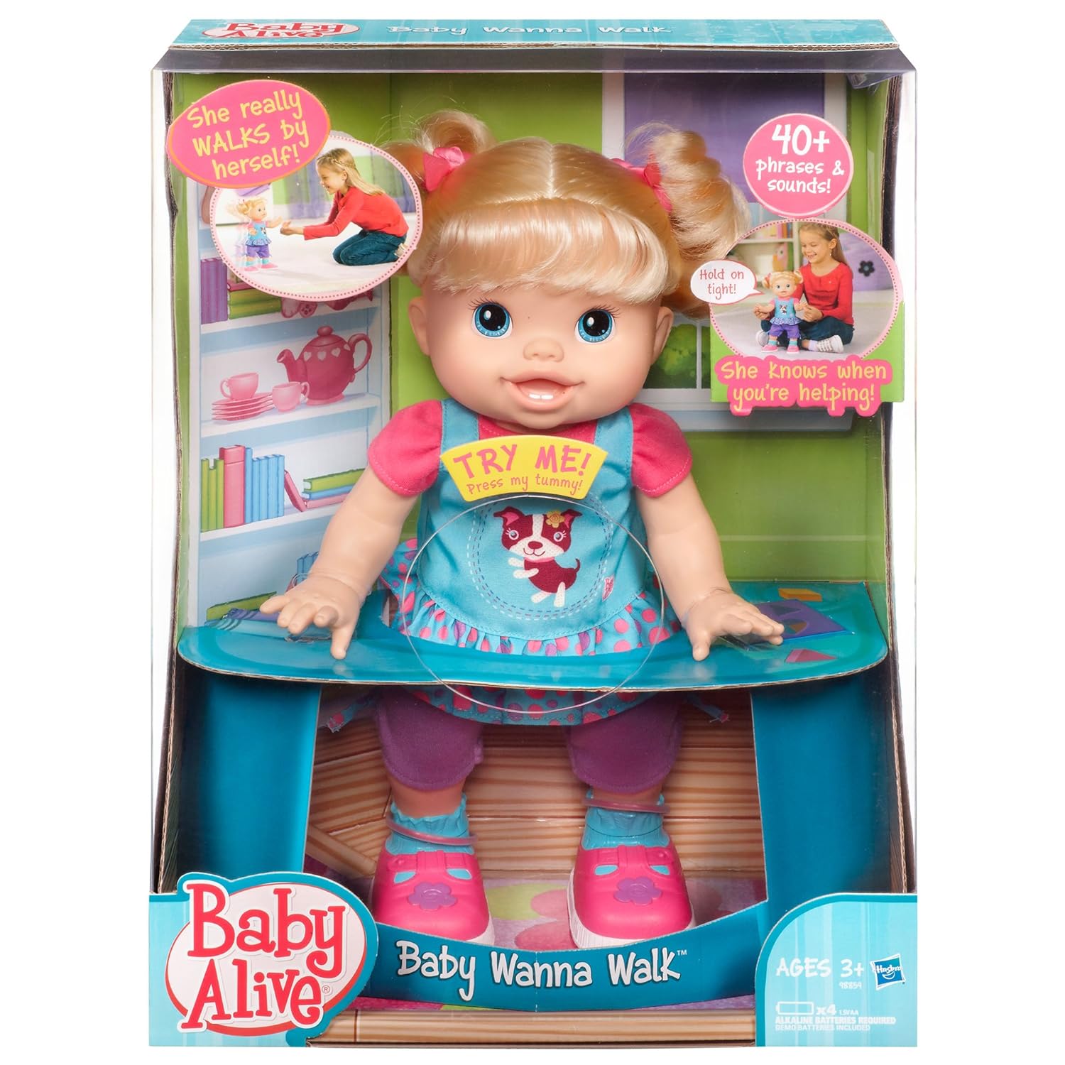 a doll that walks and talks