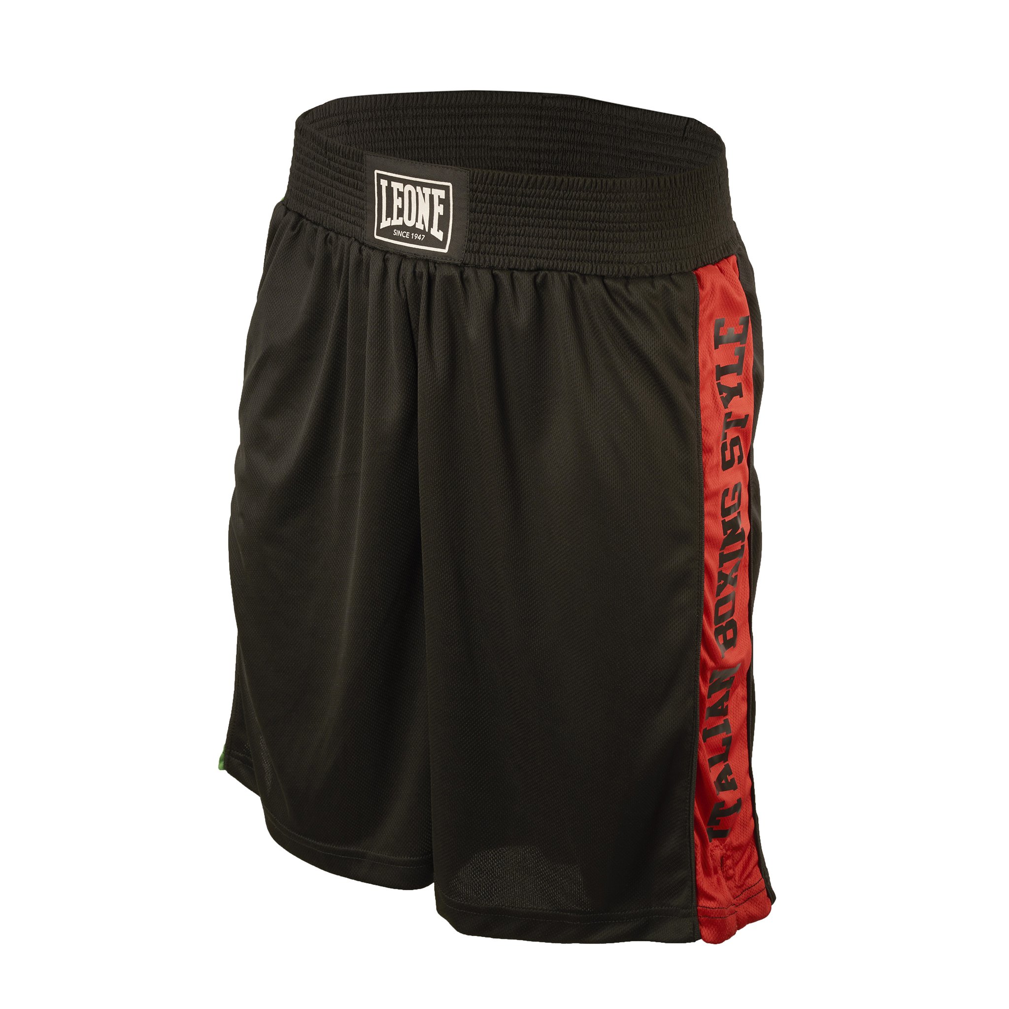LEONE 1947, Boxing Shorts, Unisex Adult, Black, S, AB739
