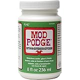 Mod Podge Waterbase Sealer, Glue and Finish for Outdoor (8-Ounce), CS11220 Clear Finish