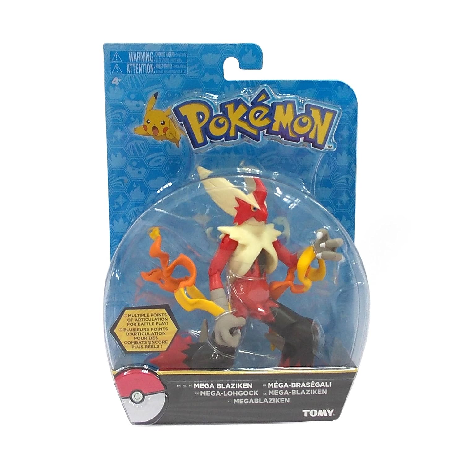 Tomy Pokémon Figura Di Azione Mega Blaziken Amazon Giochi e Tomy Pokémon Figura Di Azione Mega Blaziken Amazon Giochi e giocattoli