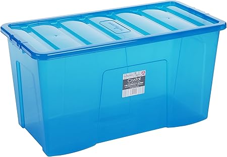 Wham Box 110 litros tamaño Extra Grande Caja de plástico (80 x 40 x 43 cm): Amazon.es: Hogar