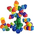 KUTOI Snap n Twist Building Toys - Wocky Blocks - 80 Piece STEM Snap Cubes for Preschool & Elementary School, Tactile Sensory Toys for Boys & Girls, Ages 3+