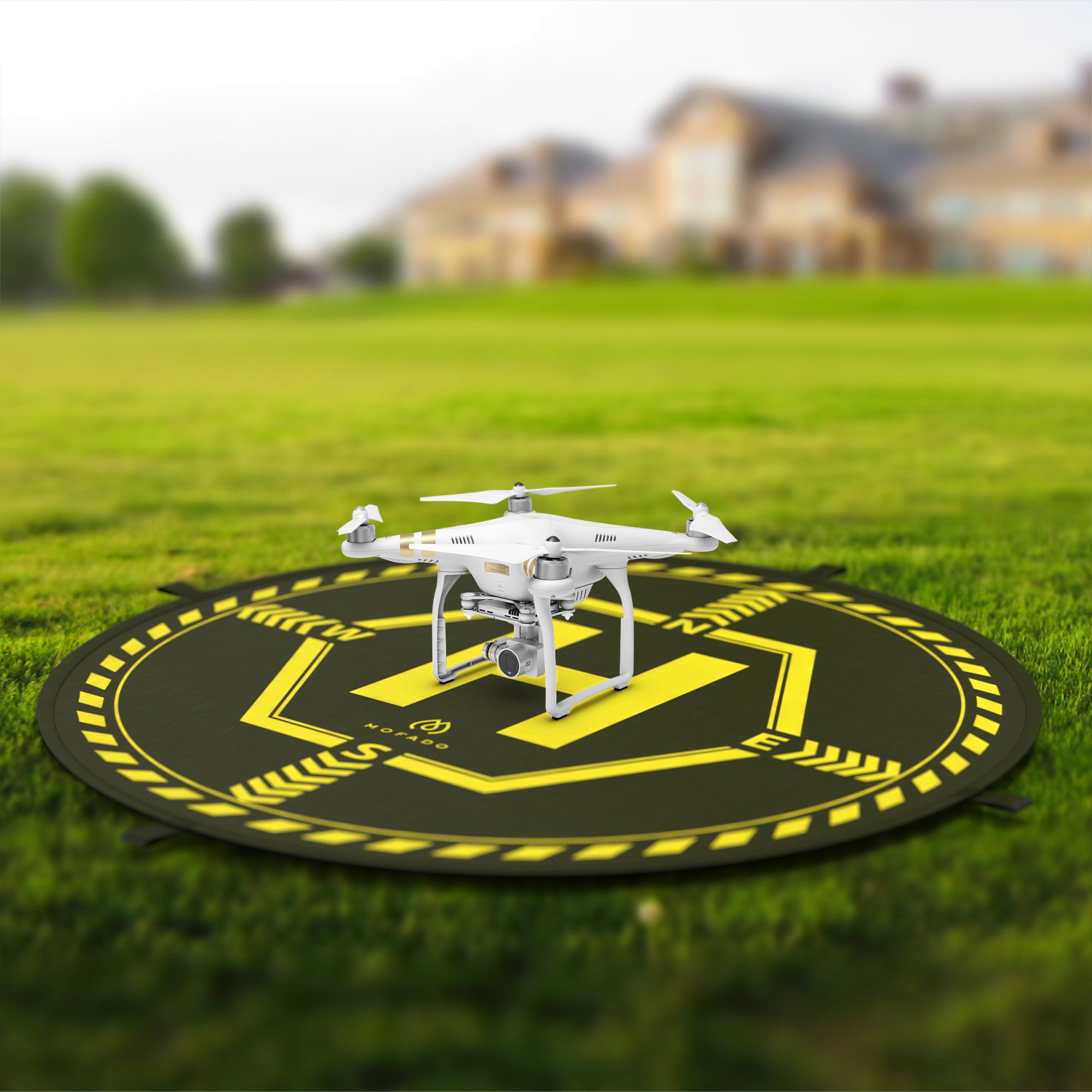 Mofado 36" Universal Drone Landing Pad for RC Drones Helicopter