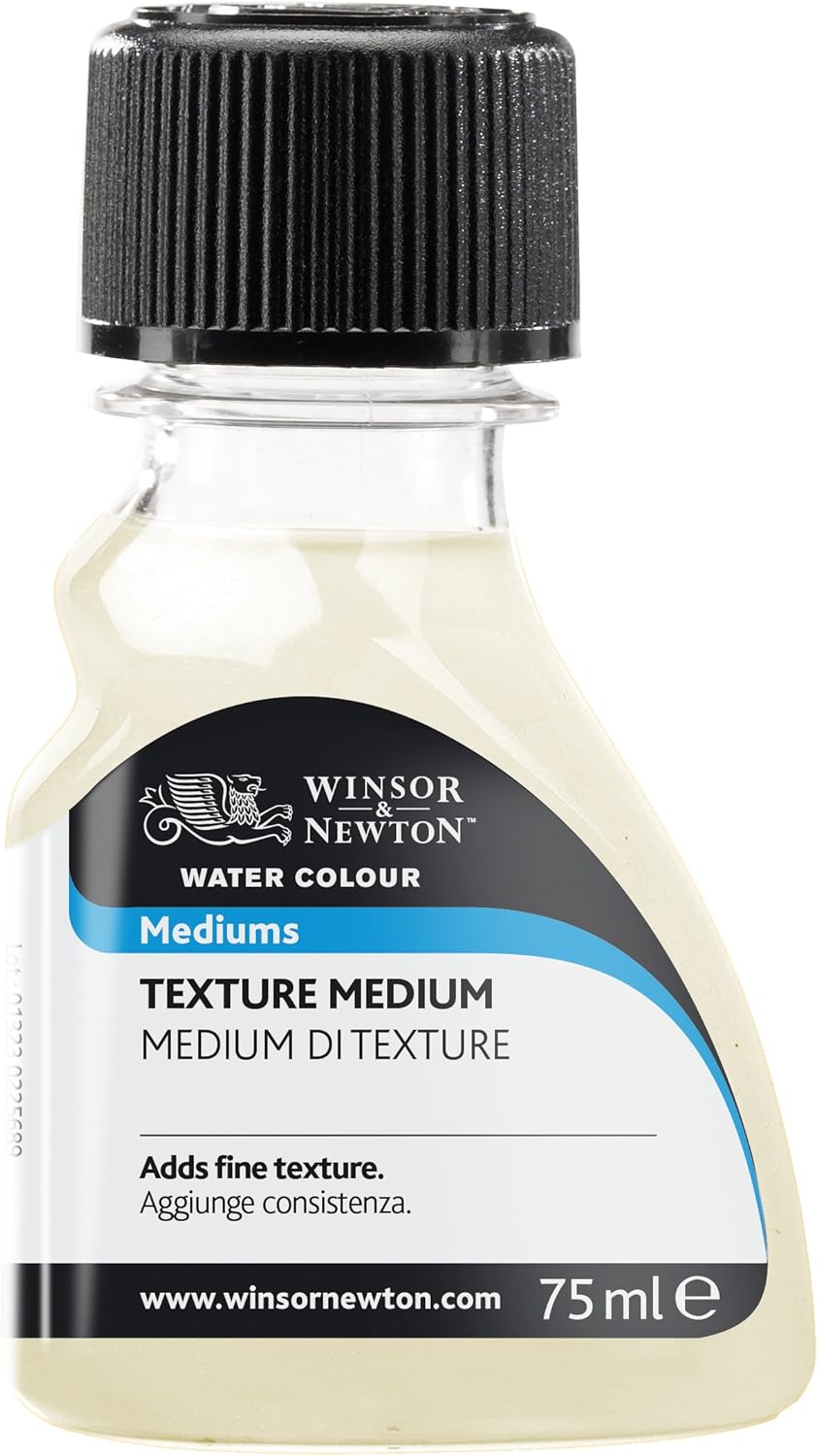 Winsor & Newton Watercolour & 2621768 Texturmalmittel 75 ml Bottle, Texture Paint, 75 ml (Pack of 1)