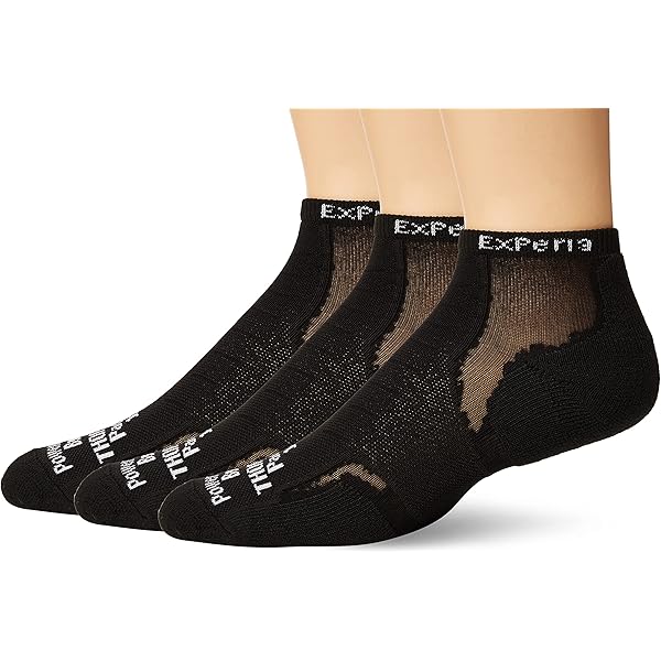 Thorlo Experia Thin Padded Running No Show Tab Socks Calzini Da Corsa