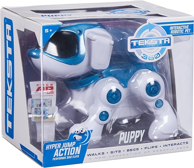 teksta robotic pets 360 puppy