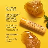 Burt's Bees 100 Natural Moisturizing Lip Balm Twin Pack Beeswax Peppermint view 2