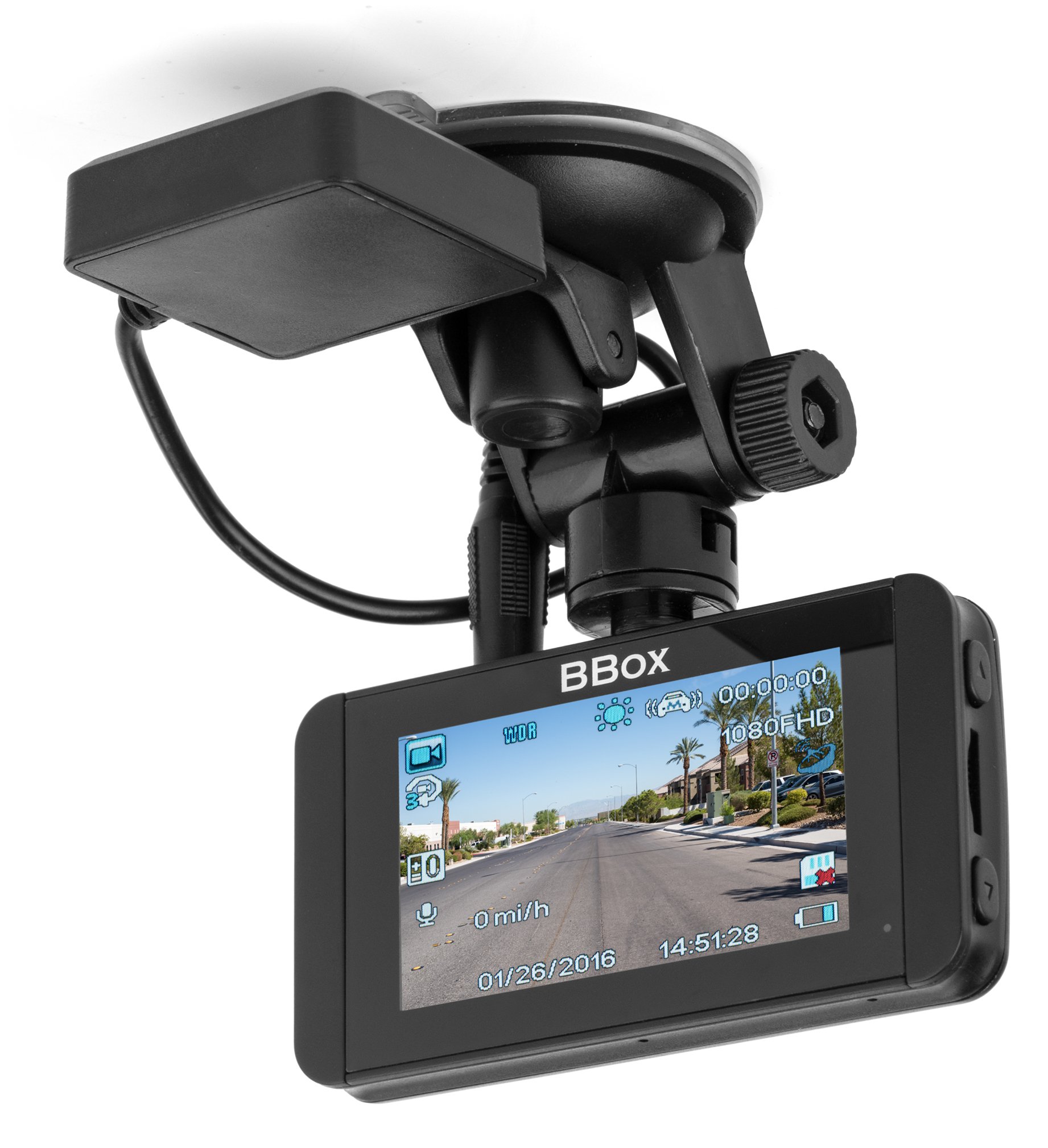 Black Box X1S GPS Dash Camera Full HD 1080P H.264 2.7" LCD 170