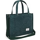 GAEKEAO Corduroy Tote Bag for Women Hobo Crossbody Bag Purse Shoulder Handbags Satchel Bag