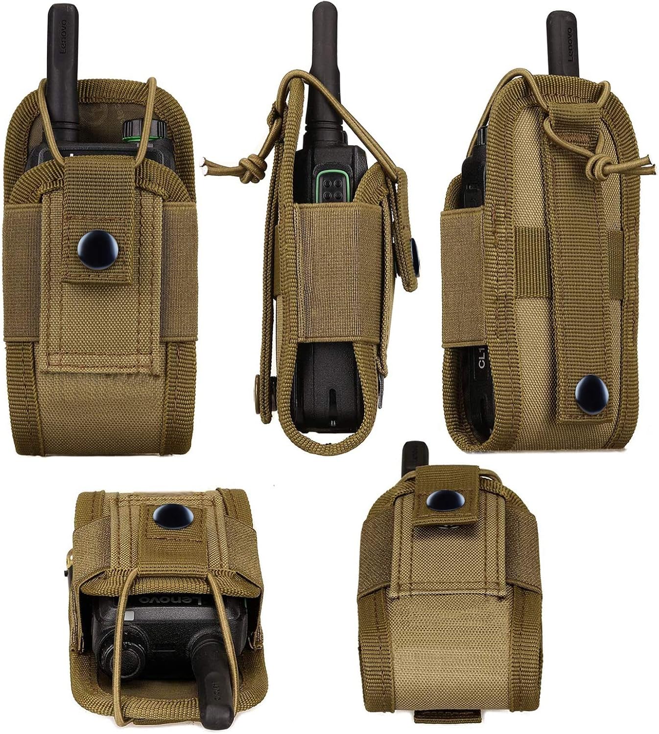 Tactical Radio Pouch Outdoor Molle Walkie Talkie Bag Belt Holder