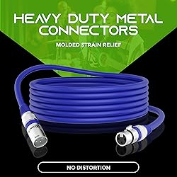GEARit XLR Male to Female Microphone Cable