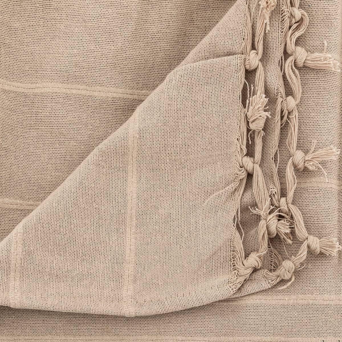 Throw of linen bed 160x220