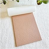 KEOKER Polymer Clay Texture Roller, Polymer Clay Roller for Making Earrings, Like Polymer Clay Texture Sheets, Great Work with Polymer Clay Cutters (Sandpaper Texture)