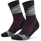 CEP Crew Cut Athletic Performance Running Socks - Paris Vibes Mid Cut Compression Socks for Men and Women