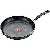 T-fal Advanced Non Stick Fry Pan 12 Inch, Oven Broiler Safe 350F, Skillet, Non Stick Frying Pan, Kitchen Egg Pan, Omelet Pan,