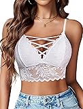 Avidlove Lace Top for Women V Neck Bralettes