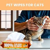 PET N PET Dog Wipes Thick 100% Plant Based Hypoallergenic 100 Count view 8