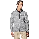 Columbia Men's Sweater Weather Full Zip, City Grey Heather, X-Large