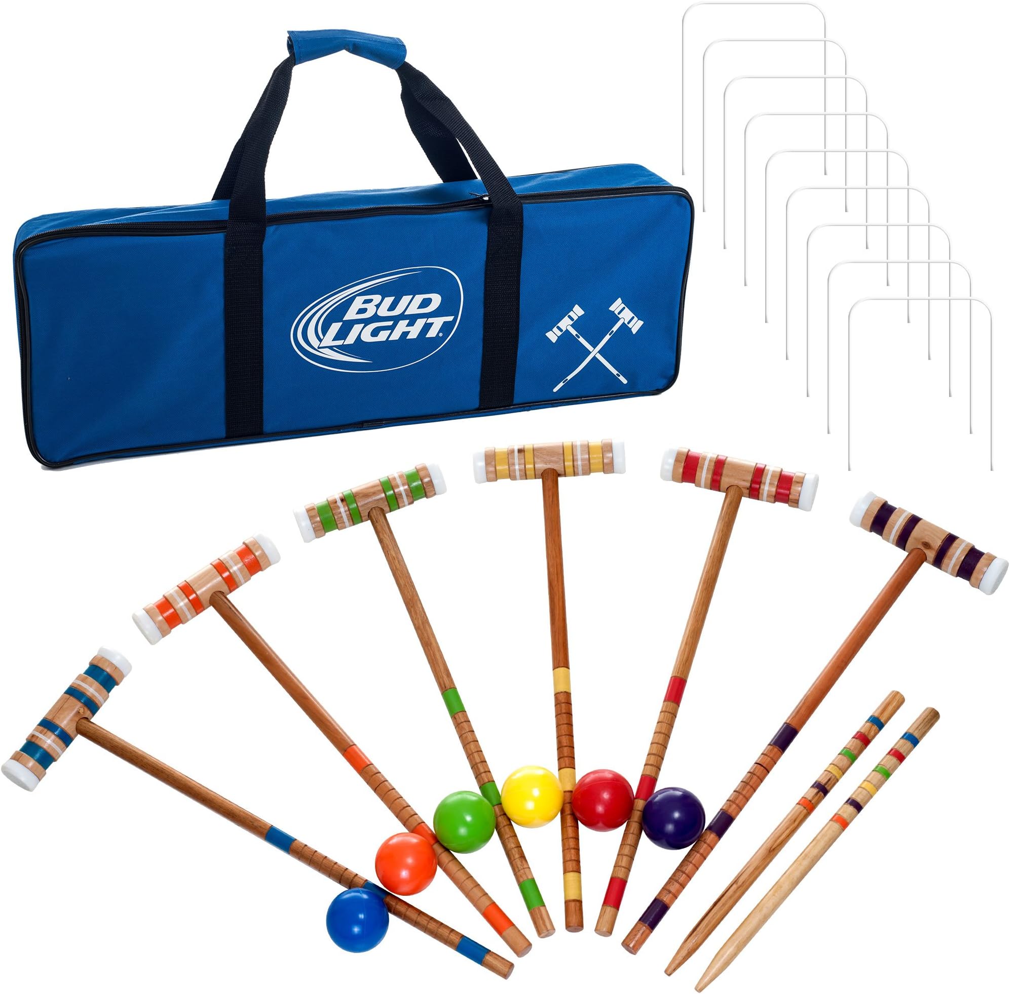 Trademark Global Croquet Set with Carrying Case- Various Licenses