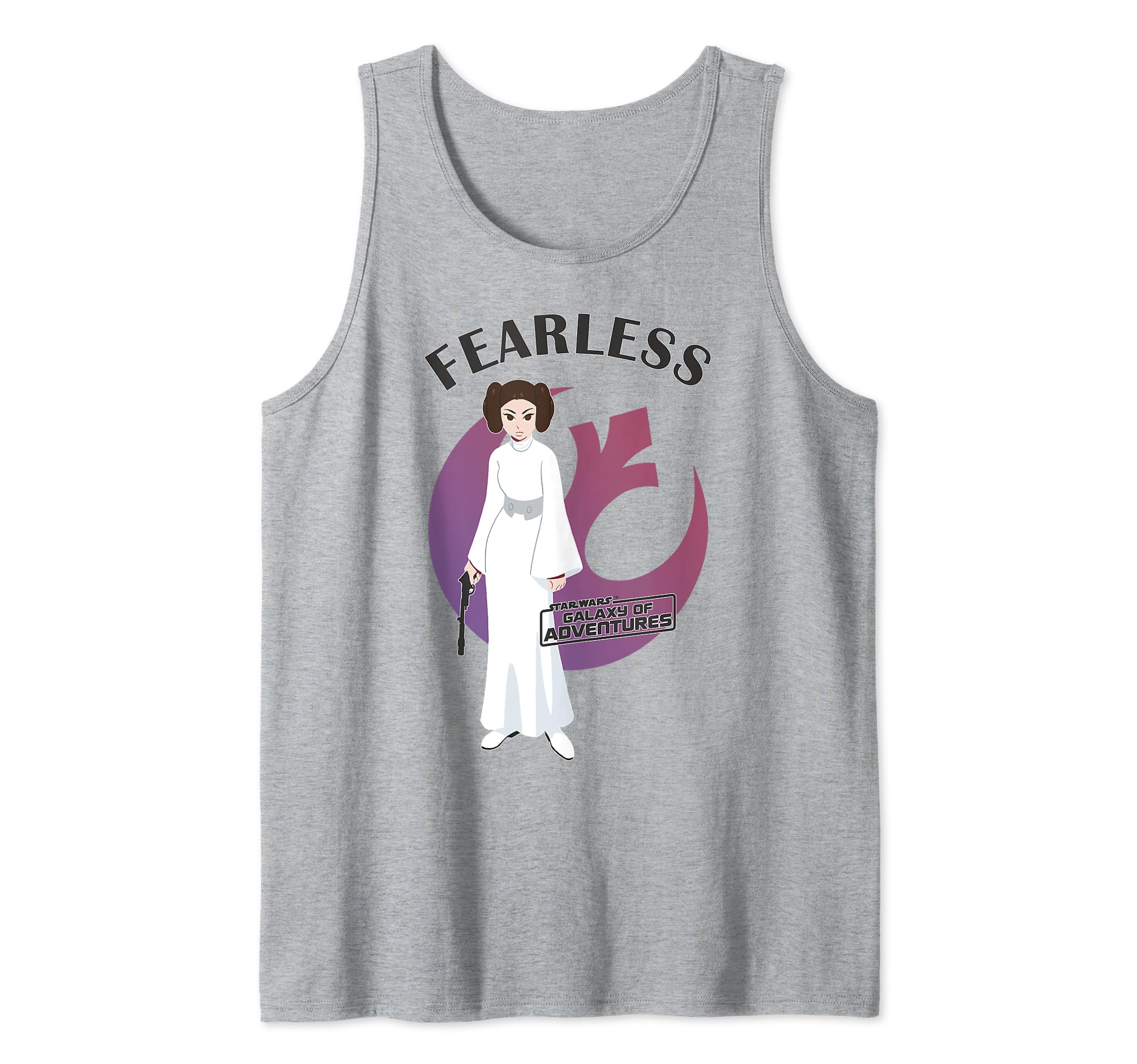 Star Wars Galaxy Of Adventures Princess Leia Fearless Tank Top