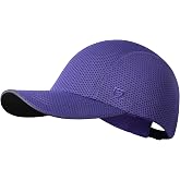 GADIEMKENSD Women's Race Day Running Cap Performance Mesh Hat - Excellent Ventilation, Lightweight, Reflective Safety
