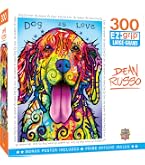 Amazon.com: Masterpieces 300 Piece EZ Grip Jigsaw Puzzle - Dog is