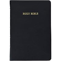 ESV Diadem Reference Edition with Apocrypha, Black Calf Split