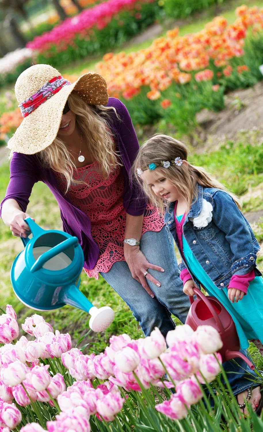 Bloem DWC2-26 Watering Can Deluxe 2.5 Gallon, Bermuda Teal Green : Garden & Outdoor