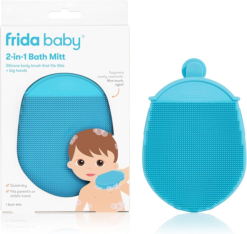 Frida Baby DermaFrida Bath Mitt Toddler Silicone Brush Replacement