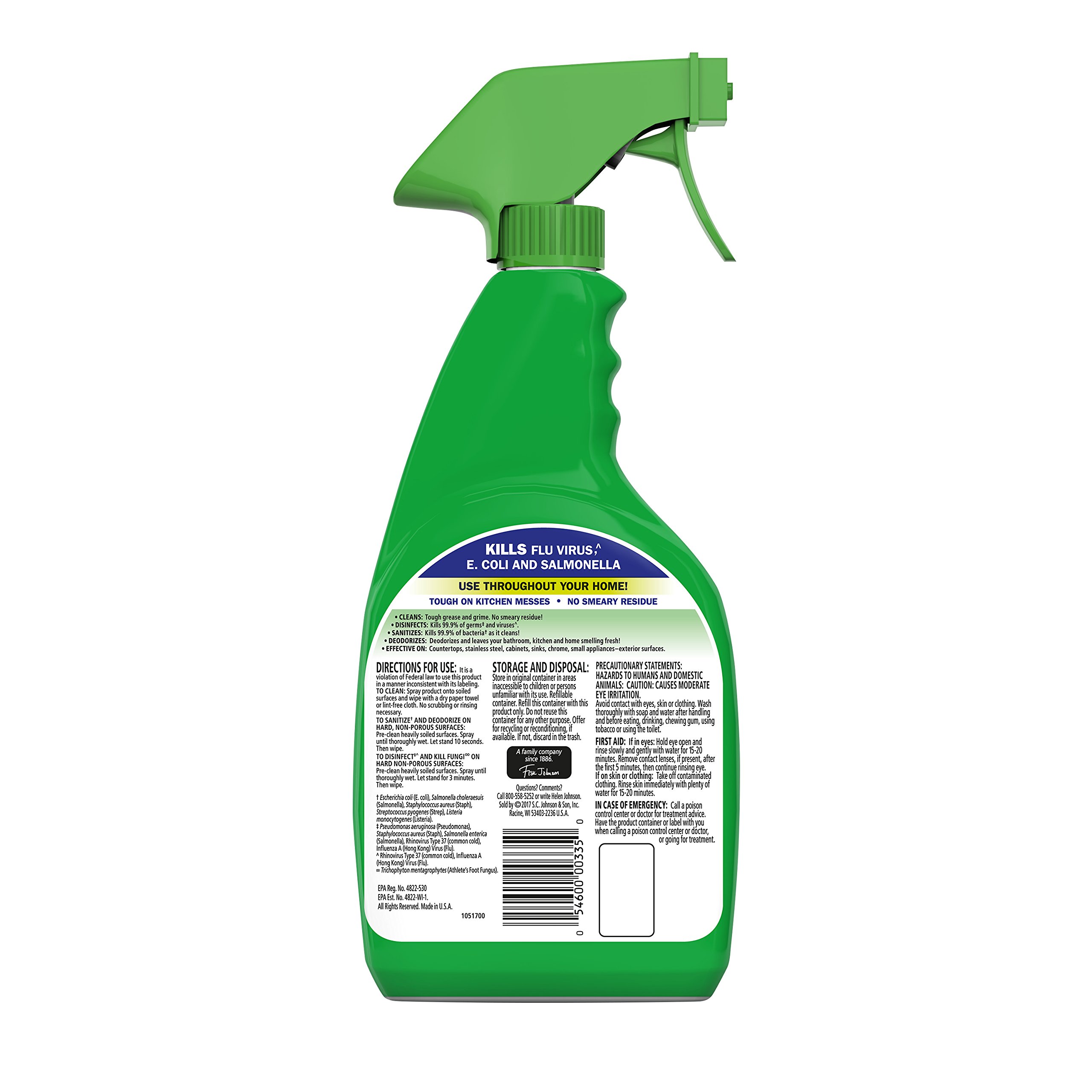 Fantastik AllPurpose Cleaner Trigger, Lemon Scent, 32 fl oz