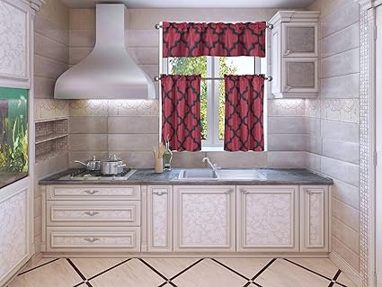 Amazon Com Gorgeoushome Unique Privacy Color Block 3 Piece