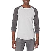 Amazon Essentials Men's Slim-Fit Long-Sleeve Henley Shirt