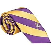 Desert Cactus East Carolina University Neck Tie ECU Pirates 100% Polyester Necktie with Logo, Officially Licensed