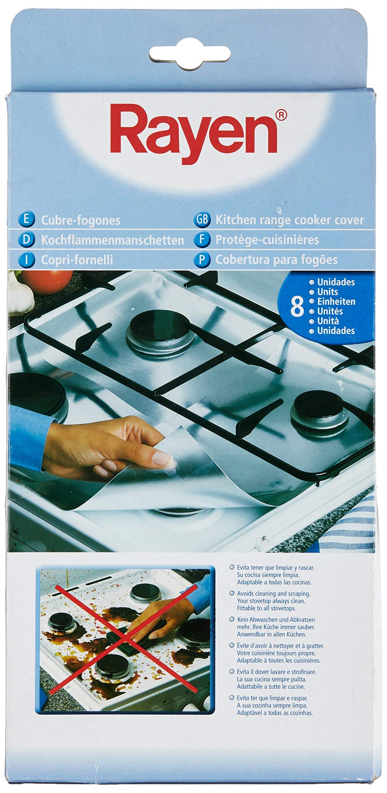 Rayen 6321 Anti-Dirt Foil (Set of 8)