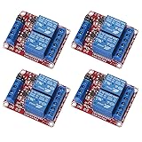 AEDIKO 4pcs Relay Module 24V Relay Board 2 Channel