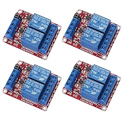 AEDIKO 4pcs Relay Module 24V Relay Board 2 Channel