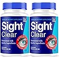 (2 Pack) Sight Clear Capsules, Sight Clear 20/20 Vision Vitamins, SightClear Eye Pills Supplement Support, Sight Clear For Healthy Vision Support, Sight Clear 20/20 Vision Vitamins Reviews For 2 Month