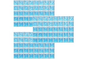 ICY-COOLS Reusable Ice Packs for Coolers - Flexible Ice Sheets, Flat and Long-Lasting for Camping or Lunch Boxes, 10x15 & 8x1