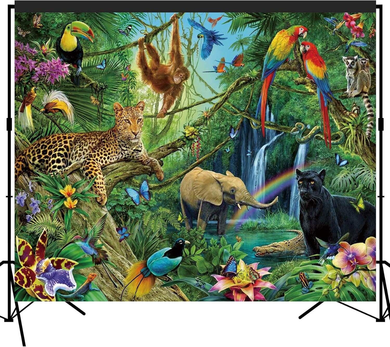 Best rainforest party table cloth
