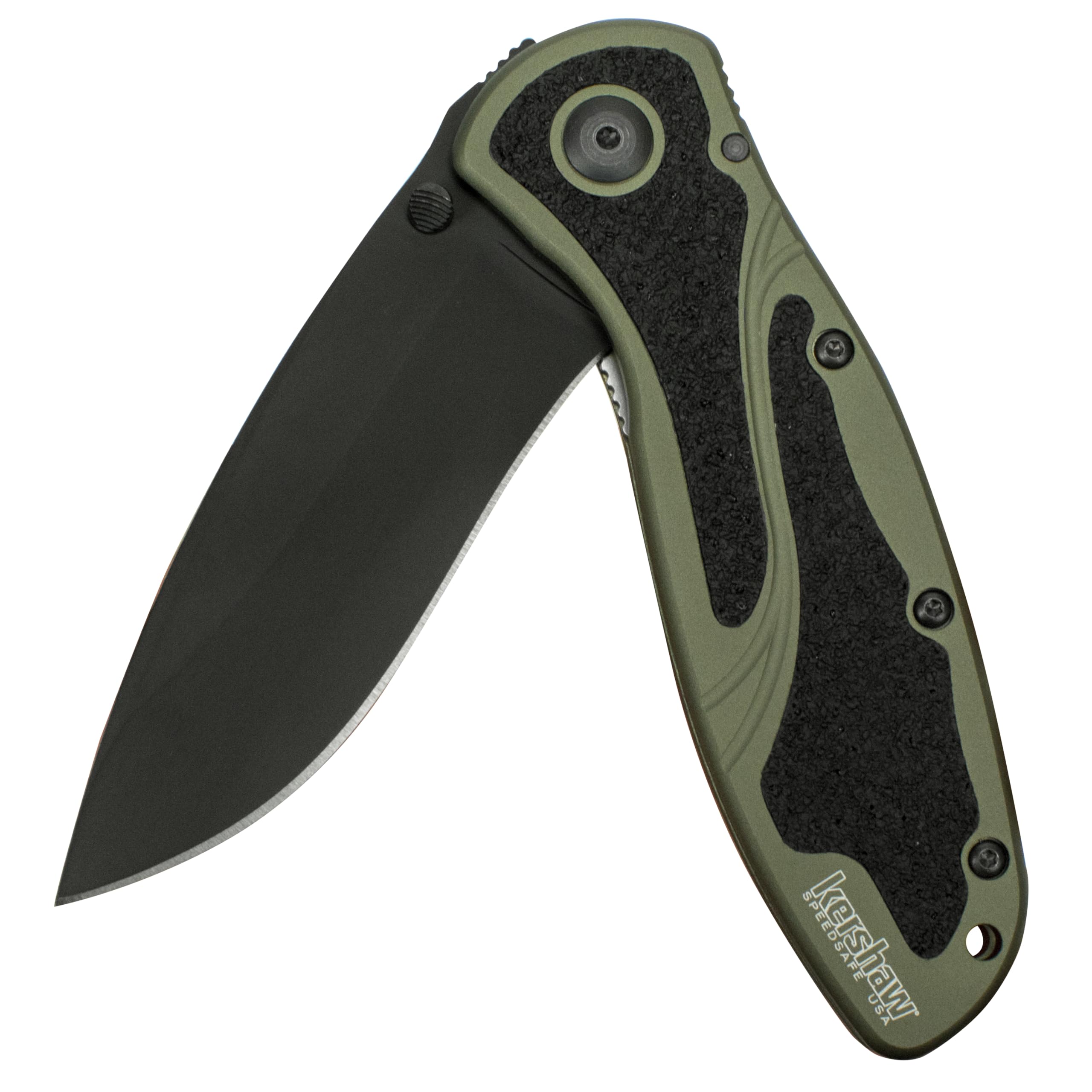 Kershaw Blur Olive and Black Pocket